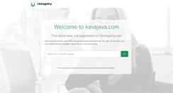 Desktop Screenshot of kavajava.com